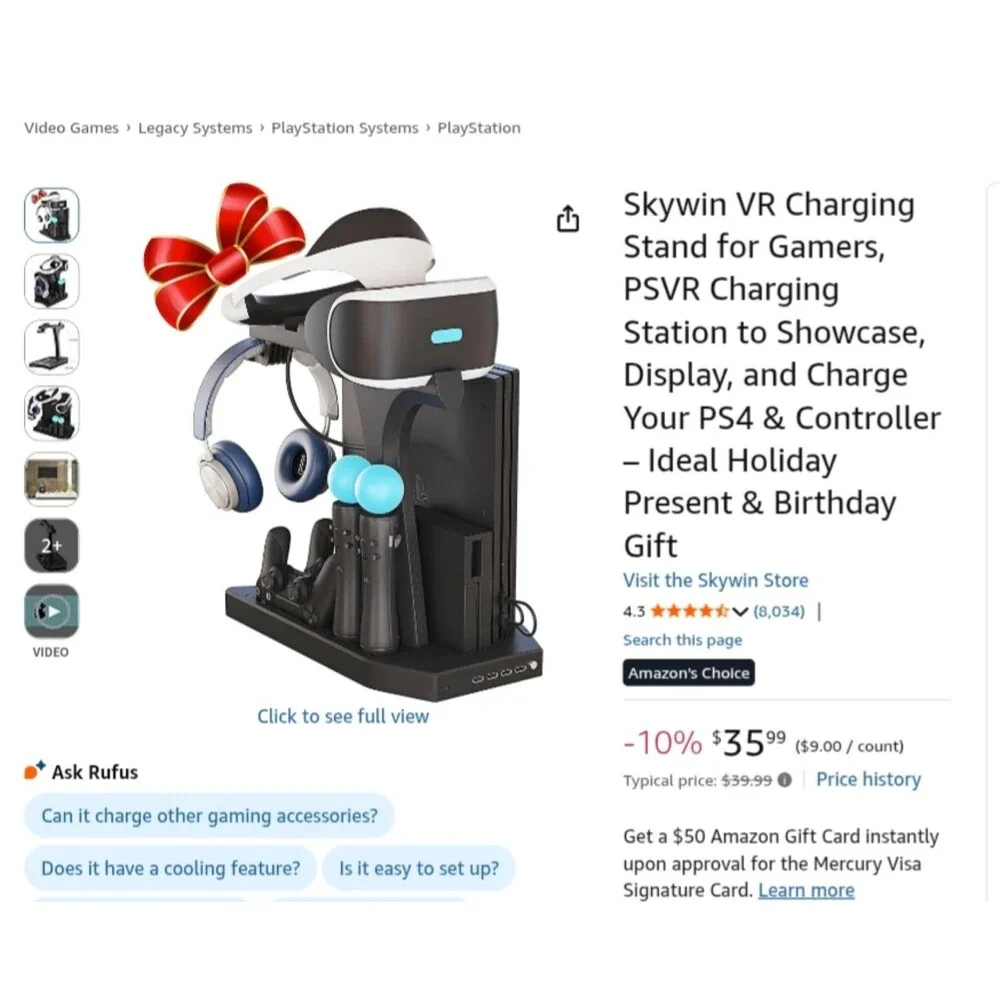 Skywin multifunction stand for Playstation